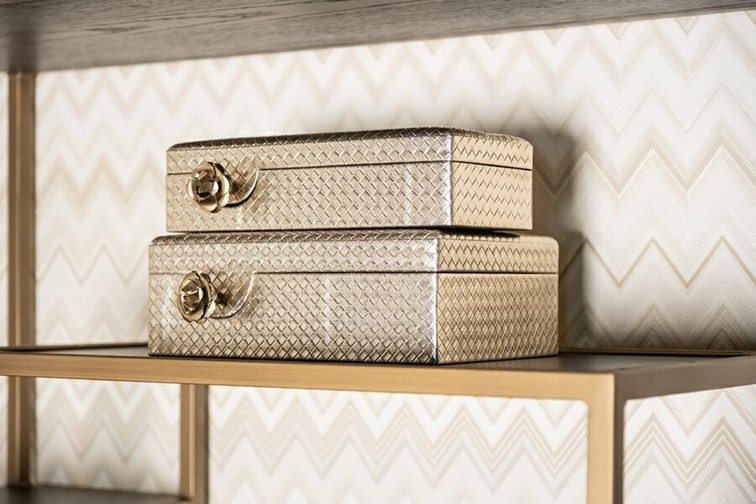 Pojemnik na Biżuterię TRACE S Beżowy