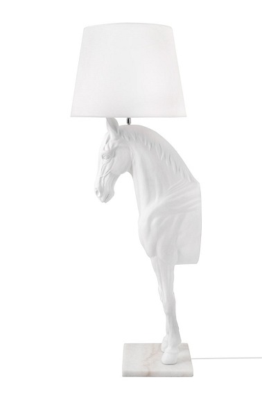 Lampa Podłogowa Koń HORSE Stand S Biały