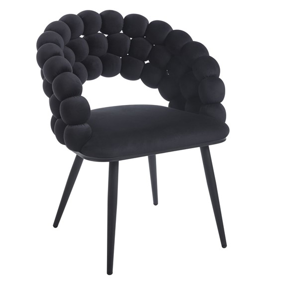 Krzesło Velvet K20-FX Czarny
