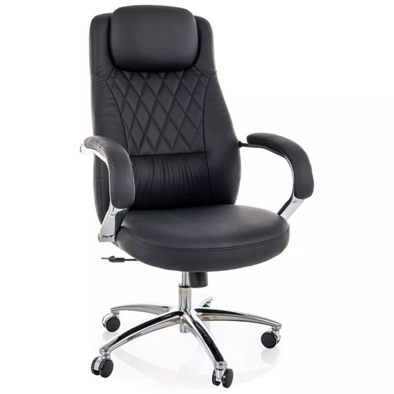 Fotel Obrotowy Q-07 Czarny