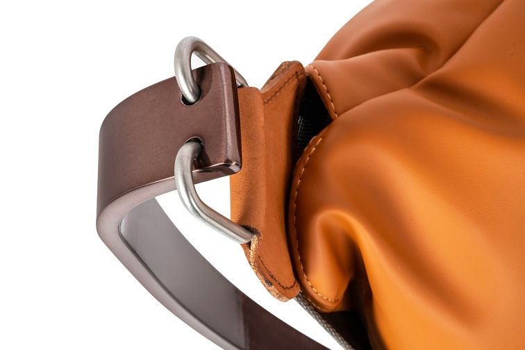 Fotel z Podnóżkiem Arni Low 80x80x92 Pomarańczowy