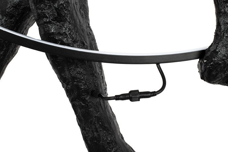 Lampa Podłogowa HUMAN Round Włókno Szklane