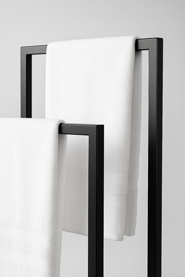 Wieszak Łazienkowy KAJA HOME KS-61 TOWEL II Czarny