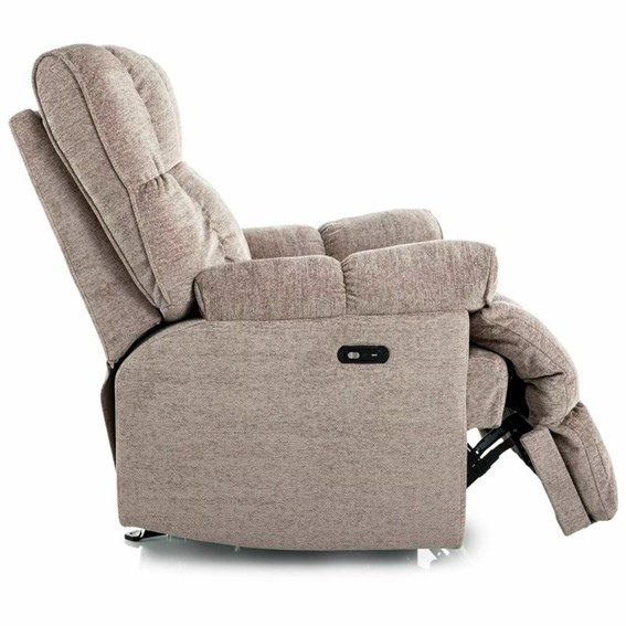 Fotel Rozkładany HOMER RAVEN Ciemny Beż