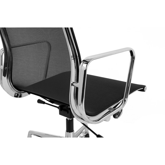 Fotel Biurowy AERON PREMIUM Czarny/Srebrny