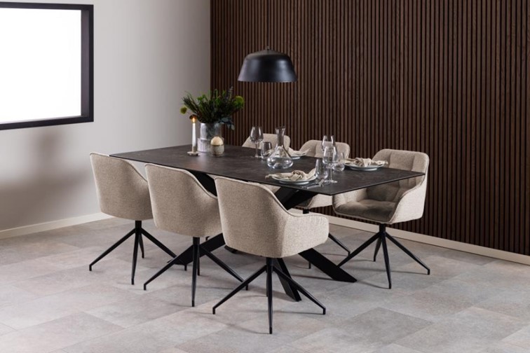 Krzesło Obrotowe BROOKE Monza Beżowy