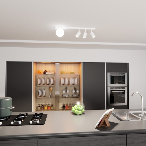 Lampa Sufitowa BASTER 4 Biały