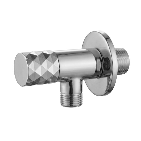 Zawór Kątowy DIAMOND 03 1/2" x 3/8" Chrom