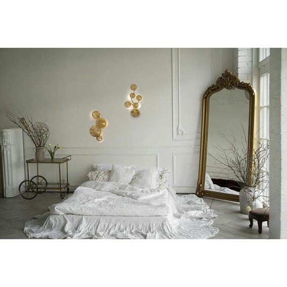 Lampa Ścienna LIRIO 6 Złoty