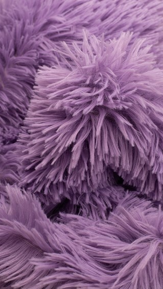 Tkanina FLUFFY 93 Fioletowy (1 mb)