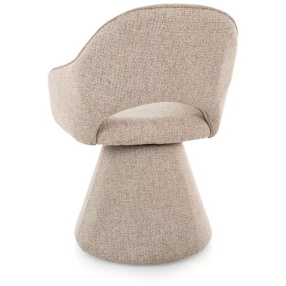 Krzesło RIKU Noelle Beż/Czarny Mat