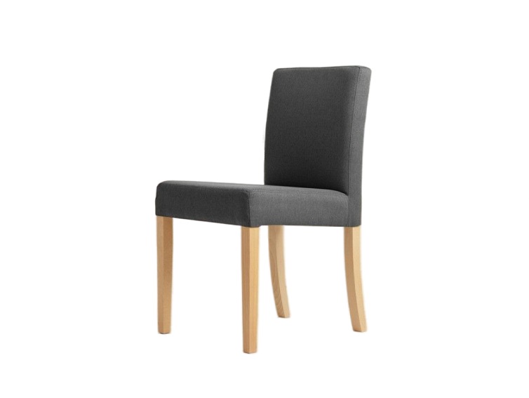Krzesło Wilton Chair 45x51x85 Karbon/Naturalny