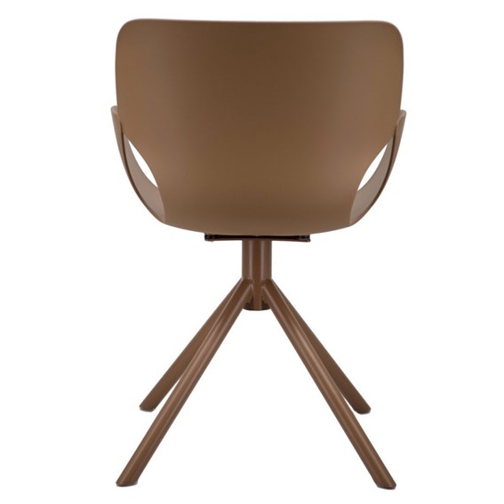 Krzesło LENNON ARM Brązowy