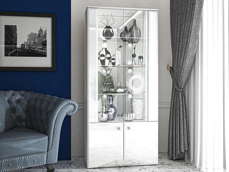 Witryna GLAMOUR 01 Biały