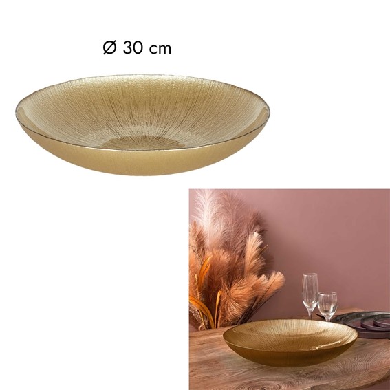 Miska DORE 30cm Złoty