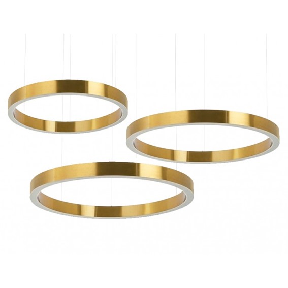 Lampa Wisząca RING 60/80/80 Złoty