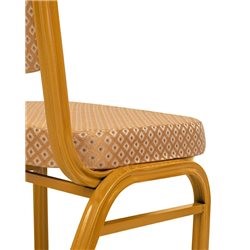 Krzesło HERA Beż/Złoty