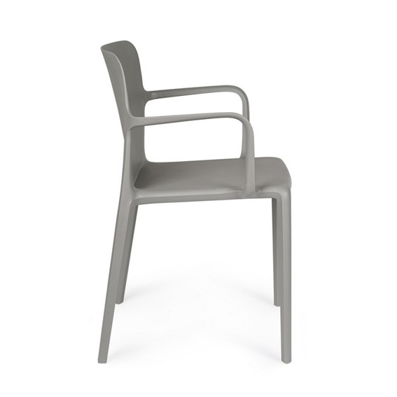 Krzesło Ogrodowe CHLORIS ARM Szary