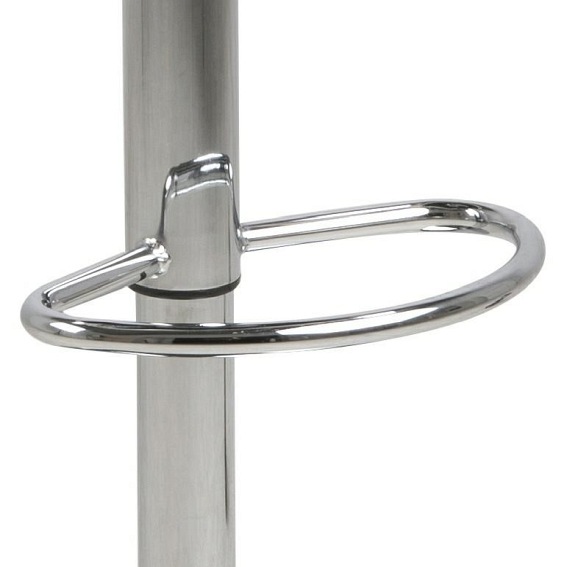 Stołek Barowy GRACE Biały/Czarny