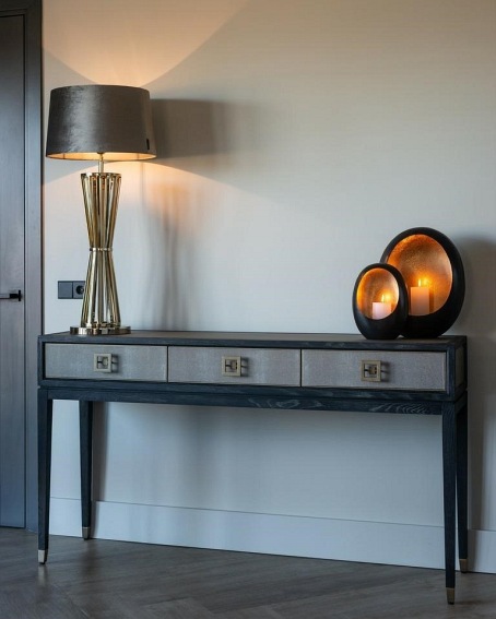 Biurko BLOOMINGVILLE Czarny/Szary