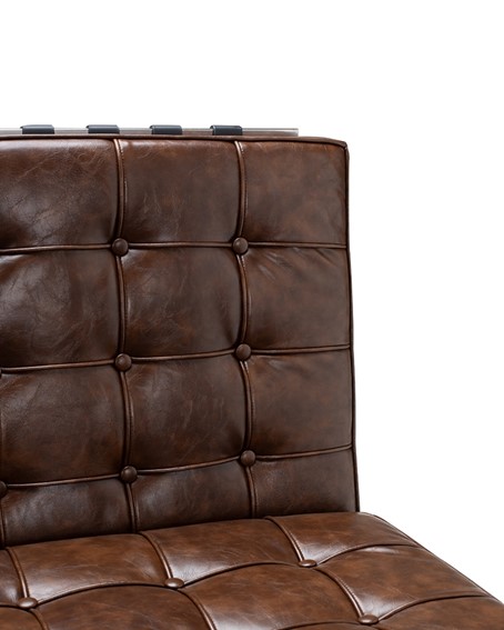 Sofa BARCELON VINTAGE Brązowy