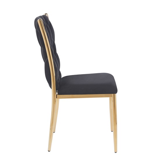 Krzesło Velvet K37-FX (G) Czarny