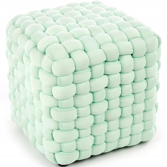 Pufa RUBIK Jasny Zielony