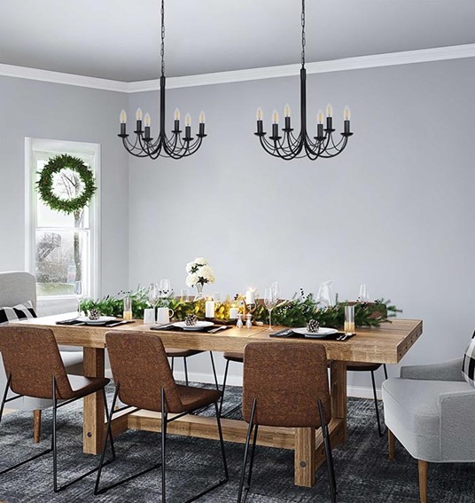 Lampa Wisząca PERSEO K-3520 Czarny