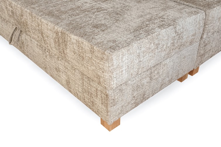 Łóżko LARGO z Pojemnikiem 160x200 cm Beżowy