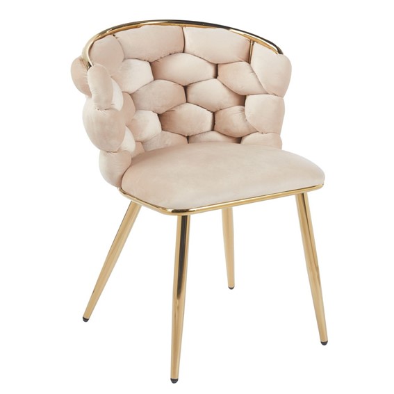 Krzesło Velvet K47-FX (B) Beżowy