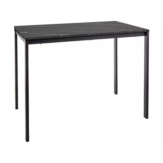 Stół MARIO 60x100 Czarny Marmur