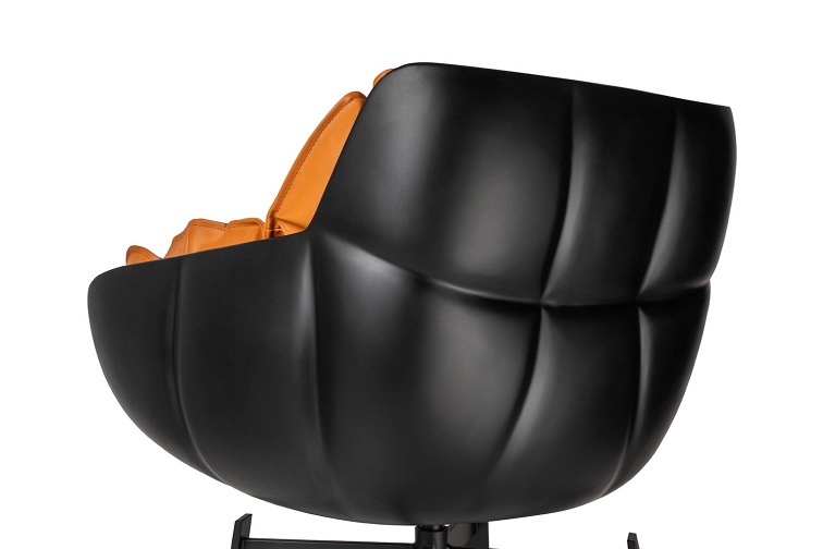 Krzesło Obrotowe Shiba 60x62x82 Czarny/Brązowy