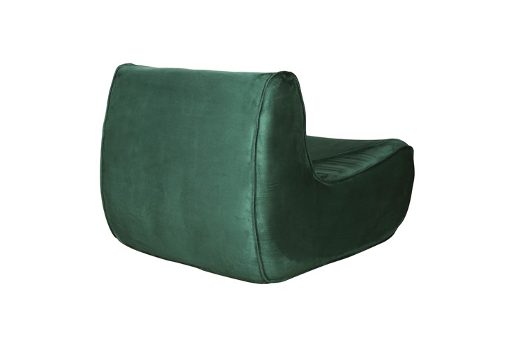 Fotel z Podnóżkiem NUA N24-15 Zielony