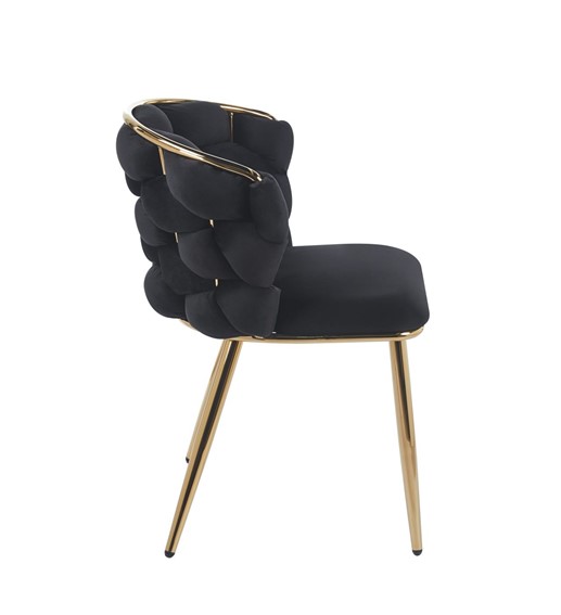 Krzesło Velvet K47-FX (G) Czarny