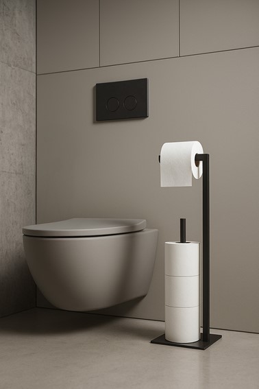 Uchwyt na Papier KS-44 PAPER STAND Czarny