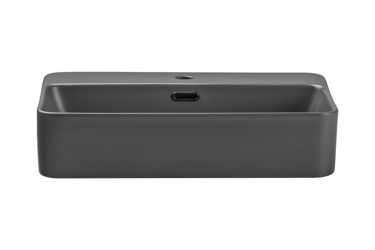 Umywalka Nablatowa TRUST Ciemny Szary