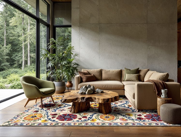 Dywan SUZANI ORIGINE 9728 200x280 cm Wielokolorowy