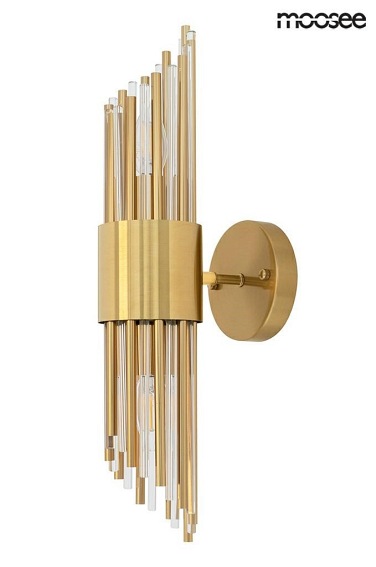 Lampa Ścienna AMADEO Złoty