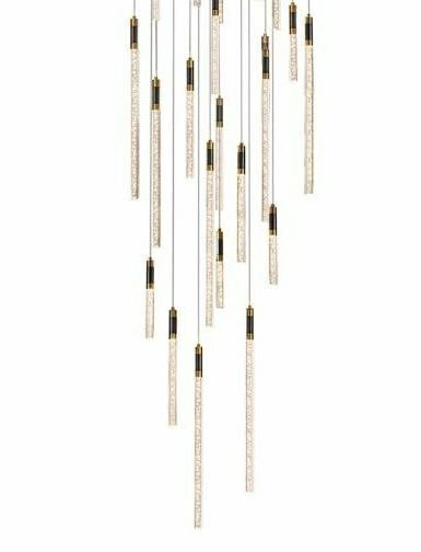 Lampa Wisząca CROSLEY Złoty