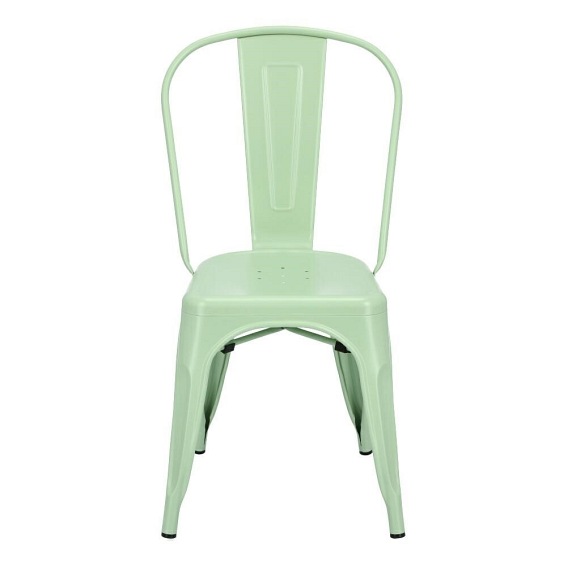 Krzesło PARIS Inspirowane Tolix Zielony