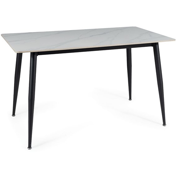 Stół RION 160x90 Czarny/Biały