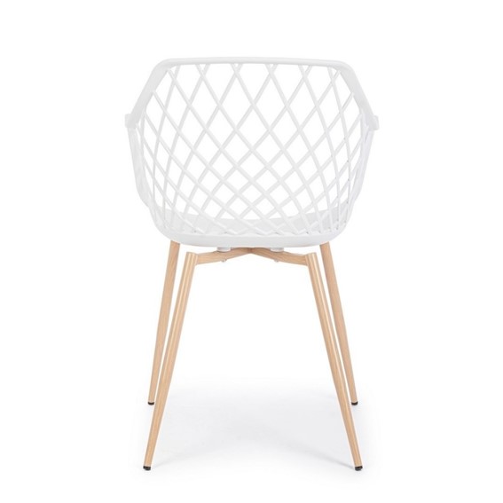 Krzesło OPTIK Biały