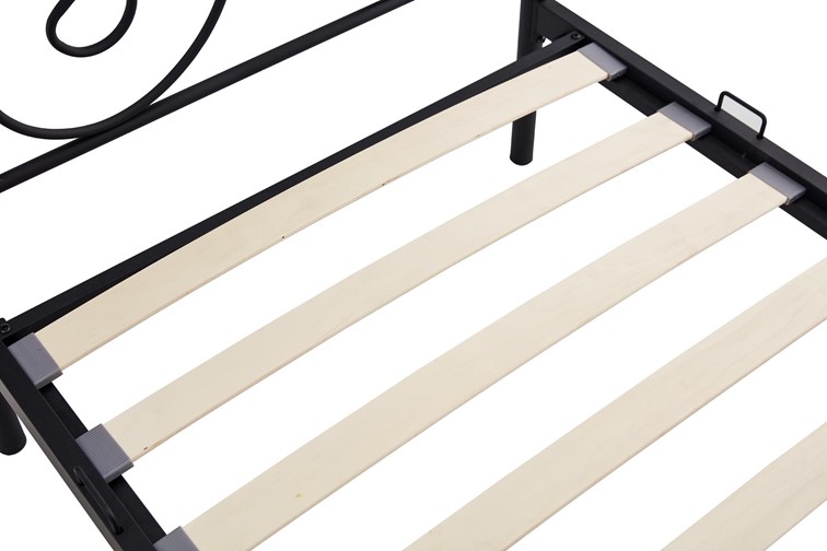 Łóżko PANAMA 90x200cm Czarny