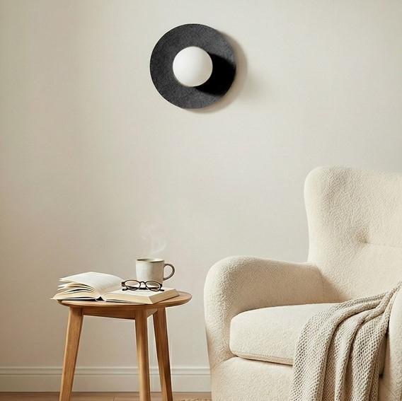 Kinkiet CALMA S K1 Czarny