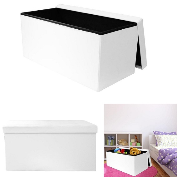 Pufa Intesi VELSE eko skóra biała