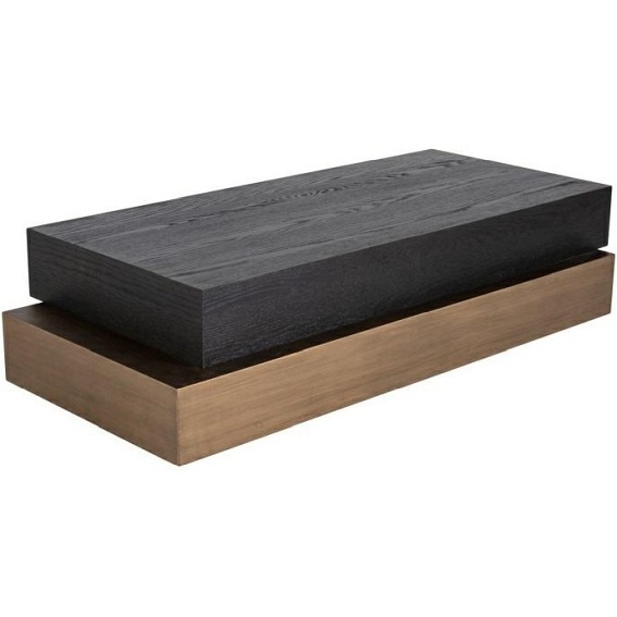 Stolik Kawowy CAMBON Czarny/Naturalny