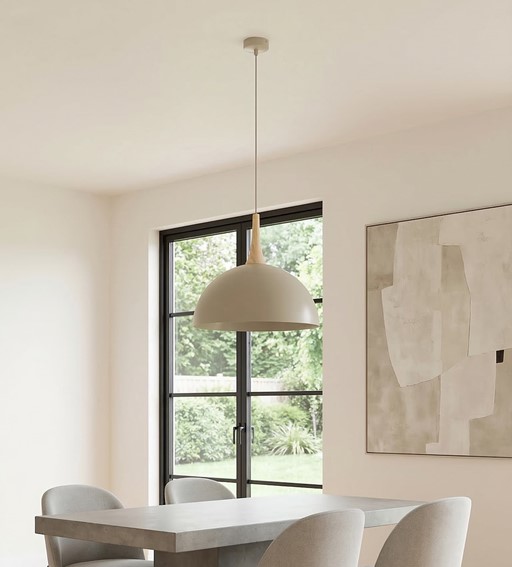 Lampa Wisząca NAUTICA 1L Beżowy