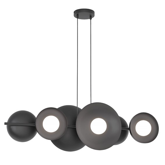 Lampa Wisząca VOLUM 6 Czarny