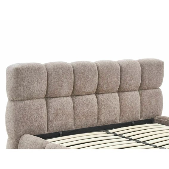 Łóżko PARMA Raven 160x200cm Ciemny Beżowy