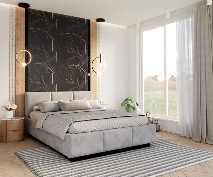 Łóżko Tapicerowane AVEIRO 180x200